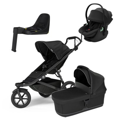 Thule Urban Glide 3 Kompletní kočárek + Autosedačka s bází - Black