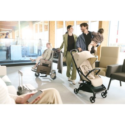 EasyWalker Rockey S Sportovní kočárek - Bright Taupe - obrázek