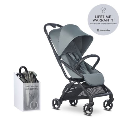 EasyWalker Rockey S Sportovní kočárek - Smooth Grey