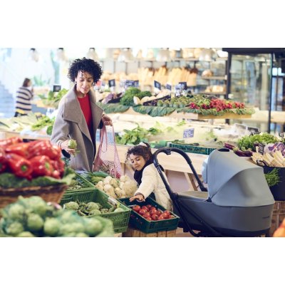 EasyWalker Rockey S/M/L Hluboká korba - Smooth Grey - obrázek