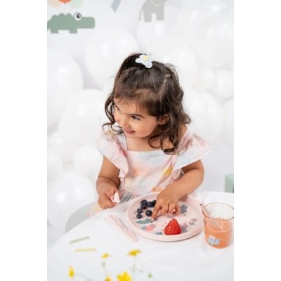 Done by Deer Foodie Jídelní set Celebration - Růžový - obrázek