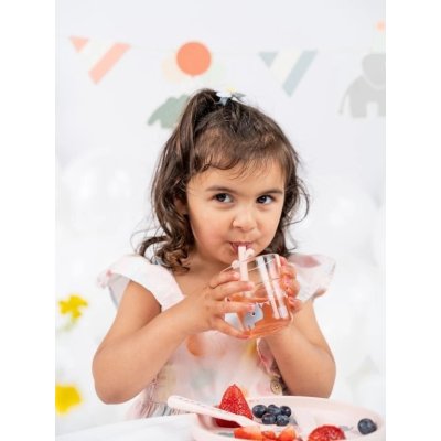 Done by Deer Foodie Jídelní set Celebration - Růžový - obrázek