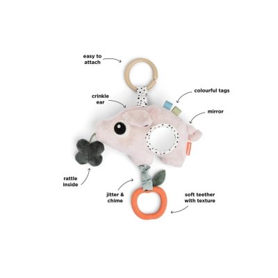 Done by Deer Aktivní senzorická hračka - Pigee - Qobrázek