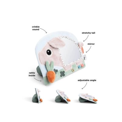 Done by Deer Aktivní zrcadlo na podlahu Pigee - Mix barev - obrázek