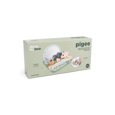 Done by Deer Aktivní zrcadlo na podlahu Tiny Farm - Mix barev - obrázek