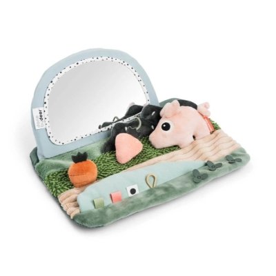 Done by Deer Aktivní zrcadlo na podlahu Tiny Farm - Mix barev