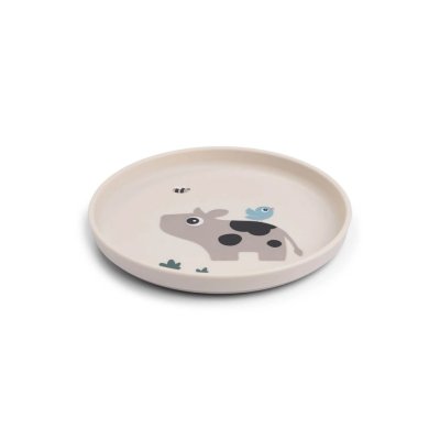 Done by Deer Foodie Talíř Tiny Farm - Pískový - obrázek