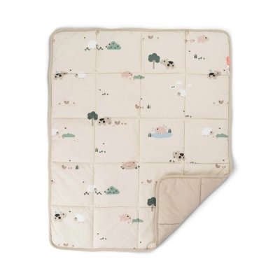 Done by Deer Hrací podložka Tiny Farm - Písková