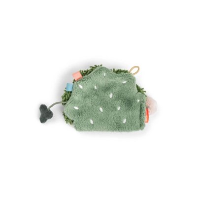 Done by Deer Senzorická dětská knížka Tiny Farm - Mix barev - obrázek