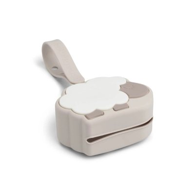 Done by Deer Silikonové pouzdro na dudlík Sheepy - Pískové - obrázek