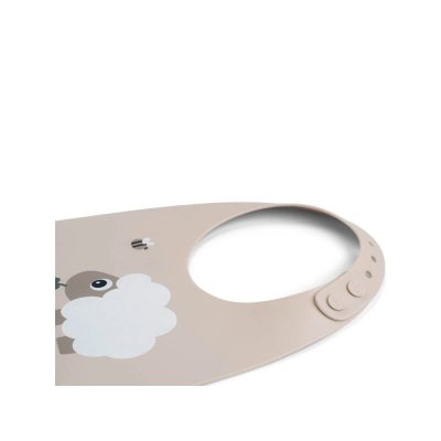 Done by Deer Silikonový bryndáček Sheepy - Pískový - obrázek