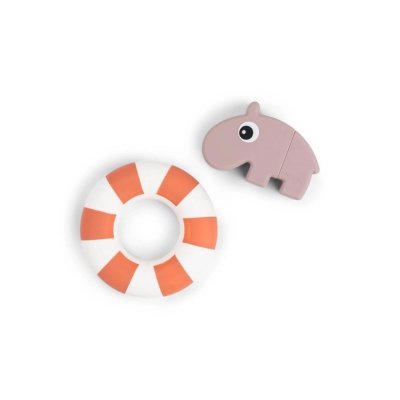 Done by Deer Stříkací hračka do vody Ozzo - Růžová - obrázek