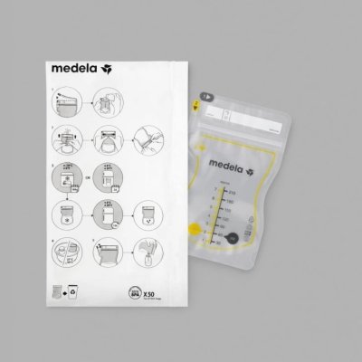 Medela Sáčky na skladování mateřského mléka Easy Pour, 25 ks - obrázek