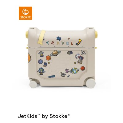 Stokke Jetkids BedBox Cestovní kufřík - Moonglow White - obrázek