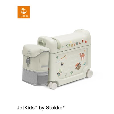Stokke Jetkids Travel Bundle - Sea Green