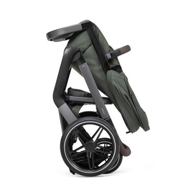 Joolz Day5 Kompletní set Forest Green + Pláštěnka a adaptéry na autosedačku - obrázek