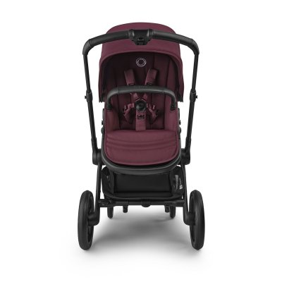 Bugaboo Fox5 Renew Kompletní set - Black/Dark Cherry/Dark Cherry - obrázek