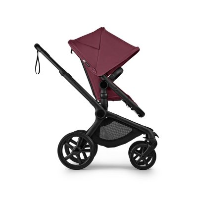 Bugaboo Fox5 Renew Kompletní set - Black/Dark Cherry/Dark Cherry - obrázek
