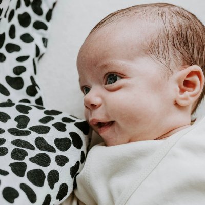 Etta Loves Senzorické mušelínové pleny 2 ks - Dalmatian/Leopard - obrázek