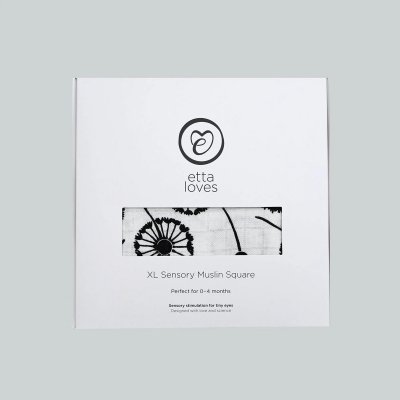 Etta Loves Senzorická mušelínová plena XL - Dandelion - obrázek