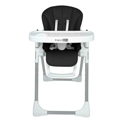 FreeOn Jídelní židlička Vito - Black - obrázek