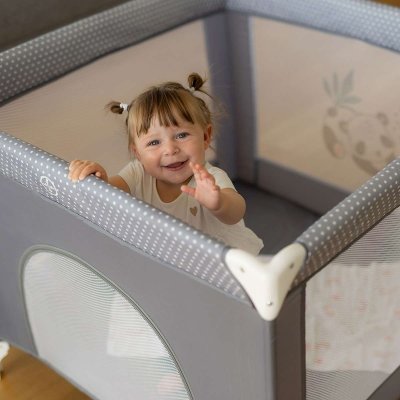 FreeOn Dětská ohrádka Square - Panda - obrázek