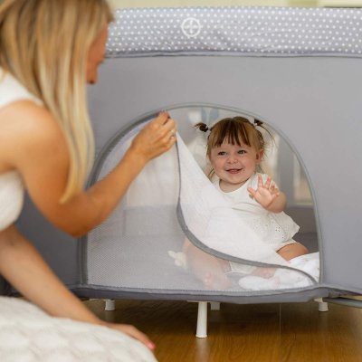 FreeOn Dětská ohrádka Square - Panda - obrázek