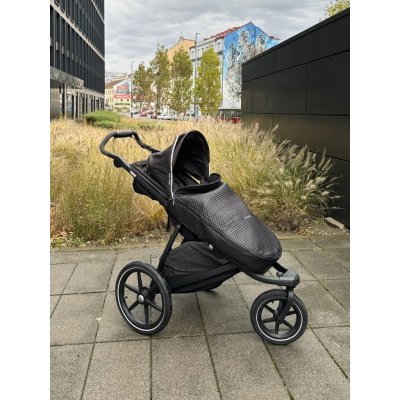 Pinkie Nánožník Comb s funkční vrstvou - Black - obrázek