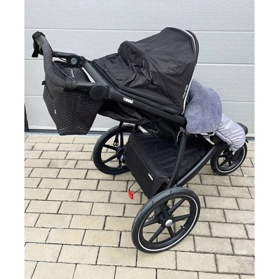 Pinkie Organizér na kočárek Thule - Black Comb - obrázek