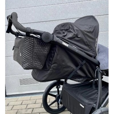 Pinkie Organizér na kočárek Thule - Black Comb - obrázek