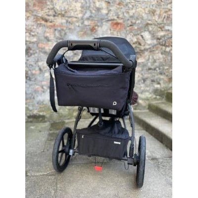 Pinkie Organizér na kočárek Thule - Softshell Black - obrázek