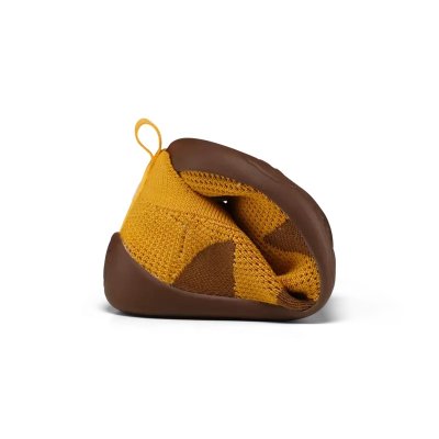 Affenzahn Dětské nazouvací barefoot boty Slipper Knit Finky - Tiger, vel. 26 - obrázek