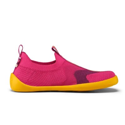 Affenzahn Dětské nazouvací barefoot boty Slipper Knit Finky - Bird, vel. 30 - obrázek