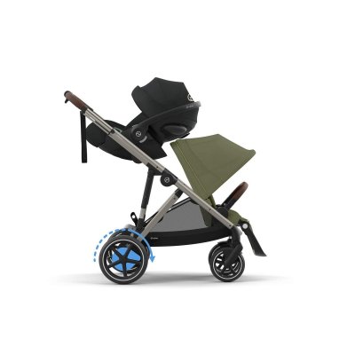 Cybex e-Gazelle S - Taupe/Moss Green - obrázek