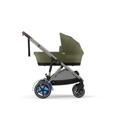 Cybex e-Gazelle S - Taupe/Moss Green - obrázek