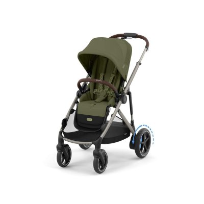 Cybex e-Gazelle S - Taupe/Moss Green - obrázek