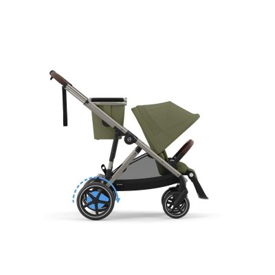 Cybex e-Gazelle S - Taupe/Moss Green