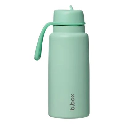 b.box Nerezová termoláhev s brčkem 1000 ml - Spearmint