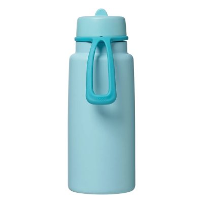 b.box Nerezová termoláhev s brčkem 1000 ml - Lagoon - obrázek