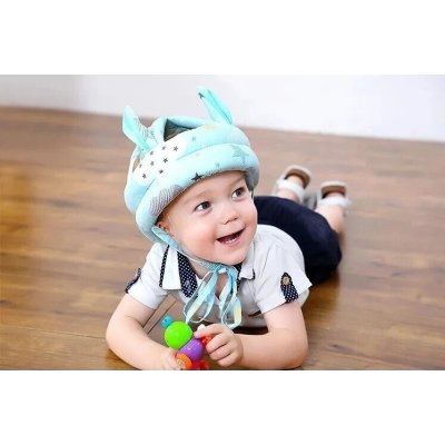 Reemy Chránič hlavy/Helmička pro batole proti pádu - Tyrkys - obrázek