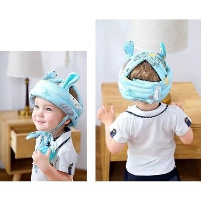 Reemy Chránič hlavy/Helmička pro batole proti pádu - Tyrkys - obrázek