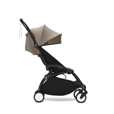 Stokke Yoyo3 Rám kočárku + DÁREK Textilní set - Black - obrázek