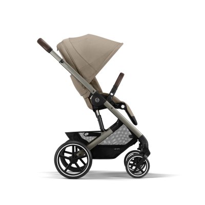 Cybex Výhodný set Balios + Lůžko + Autosedačka se základnou Grey - Almod Beige - obrázek