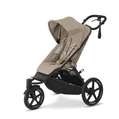 Cybex Výhodný set Avi Spin + Lůžko + Autosedačka se základnou - Almond Beige - obrázek