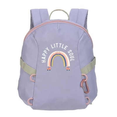 Lässig Dětský batoh Tiny Backpack Outdoor Rainbow - Pastel Lilac