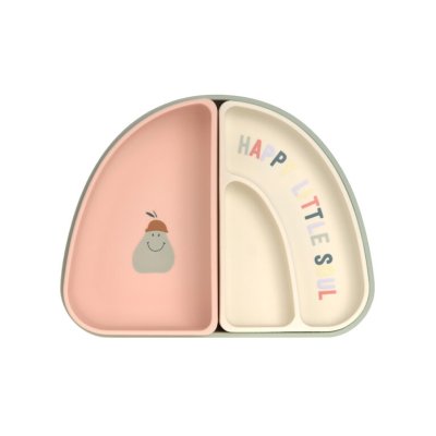 Lässig Set dětského nádobí ze silikonu Happy Fruits - Cherry - obrázek