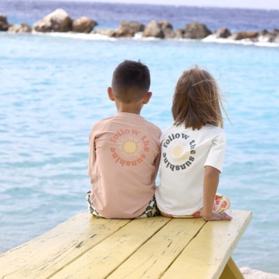 Lässig Rashguard s krátkým rukávem Sunshine - Sea Salt, 19 - 24 m - obrázek