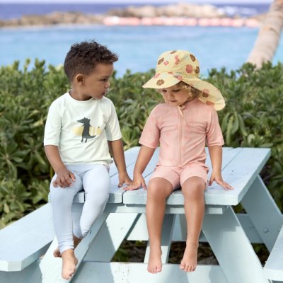 Lässig Rahguard s krátkým rukávem Crocodile - Sea Foam, 13 - 18 m - obrázek