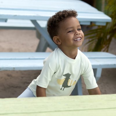 Lässig Rahguard s krátkým rukávem Crocodile - Sea Foam, 13 - 18 m - obrázek