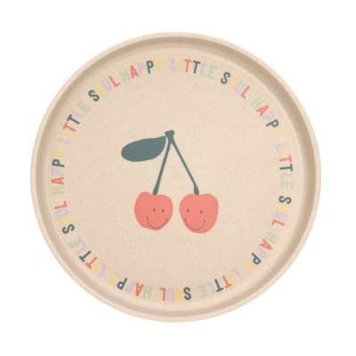 Lässig Dětský talíř z celulózy Happy Fruits - Cherry - obrázek